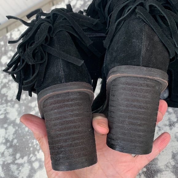 Jeffrey Campbell Secouer Fringe Boot Sandal - Picture 12 of 16